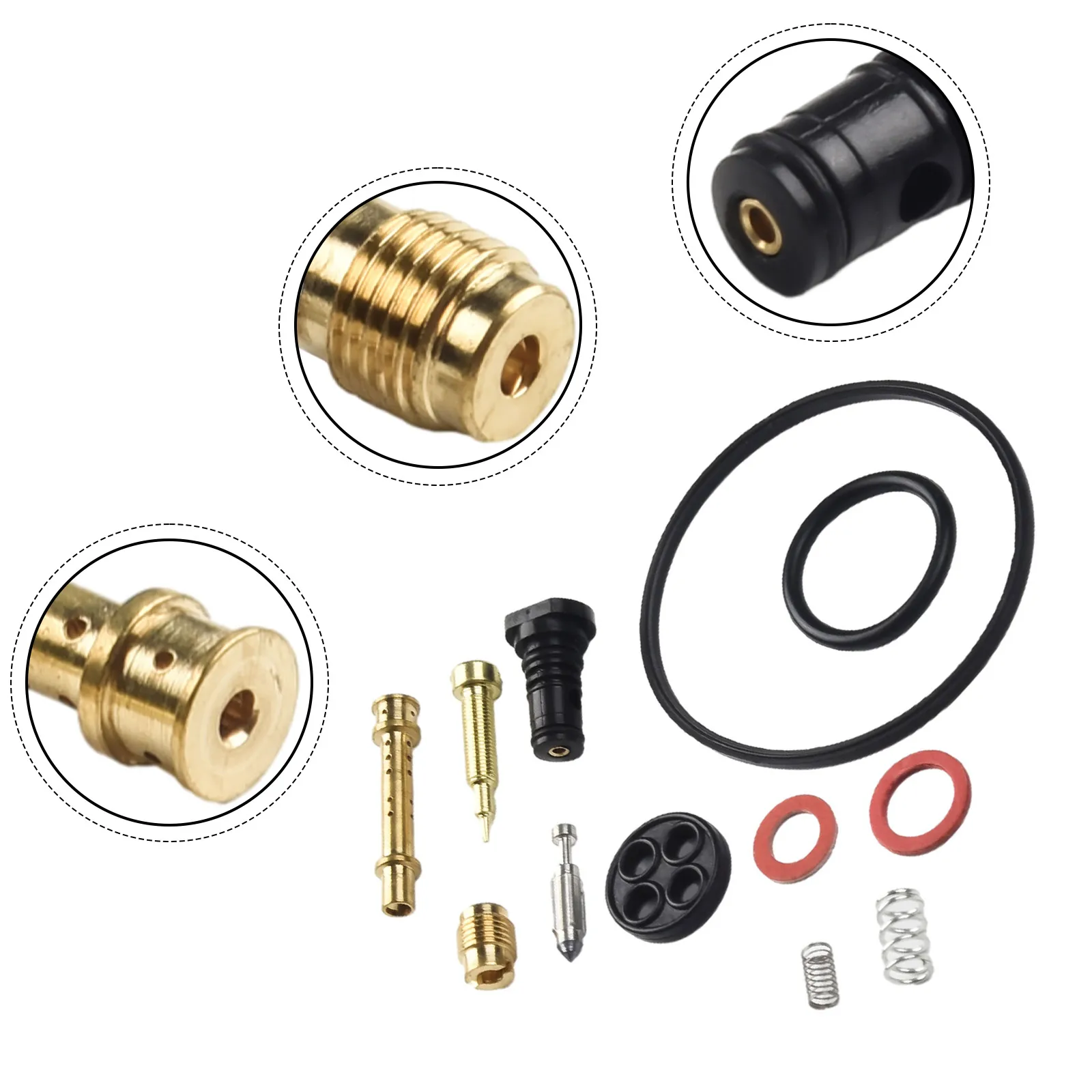 

Carburetor Carb Rebuild Repair Kit Accessories Gaskets Springs Assemblies For Honda GX160 GX200 5.5HP 6.5HP 16010-ZE1-812