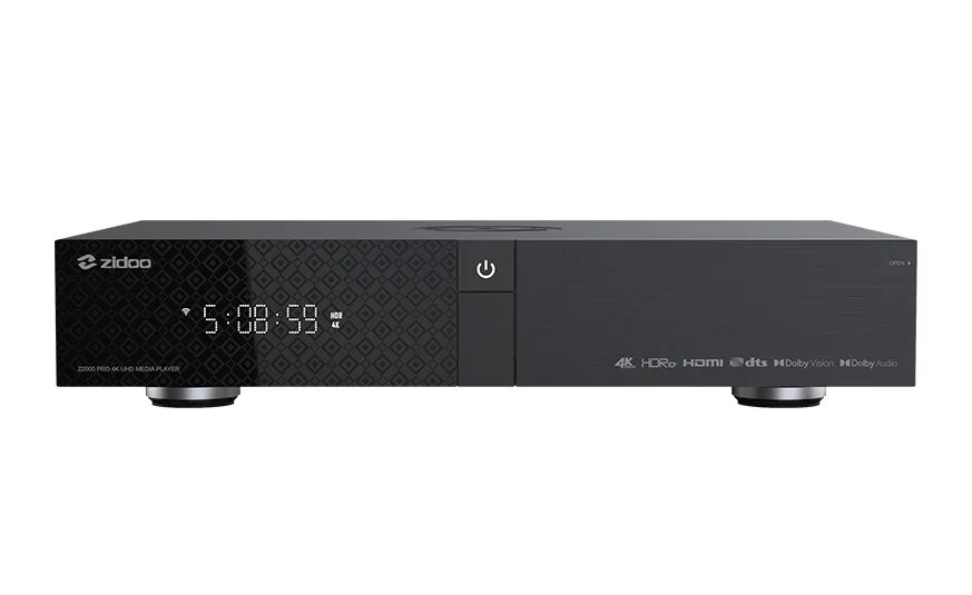 Zidoo Z2000 PRO 4K медиаплеер, RTD1619BPD чипсет, Android 11 OS, поддержка HDR10 + и весь HDR Technoly, скрытый HDD Bay и Ante Zidoo Z2000 PRO 4K медиаплеер, RTD1619BPD чипсет, Android 11 OS, поддержка HDR10 + и весь HDR Technoly, скрытый HDD Bay и Ante