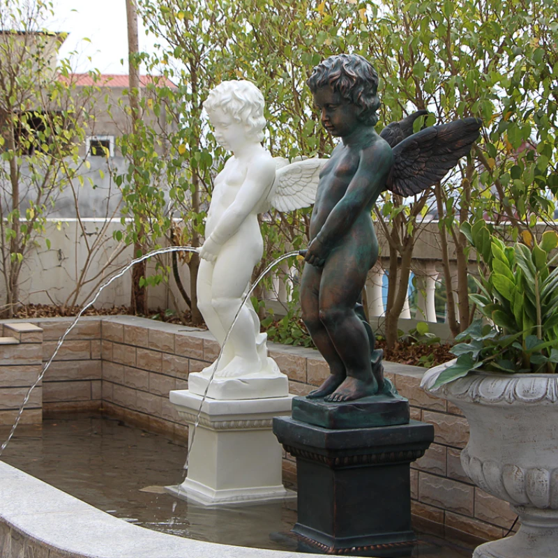 Pee Boy Decoration Artwork Sculpture