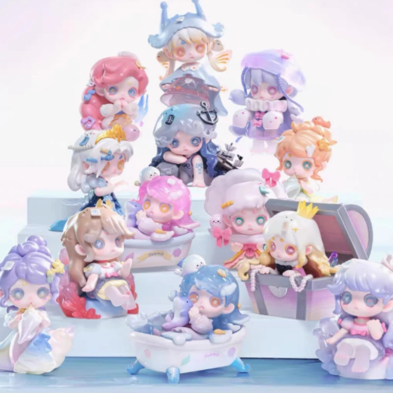 

Keeno Three Generations To The Sea Breeze Wish Series Blind Box Kawaii Model Tide Play Desktop Ornaments Anime Characters Gifts
