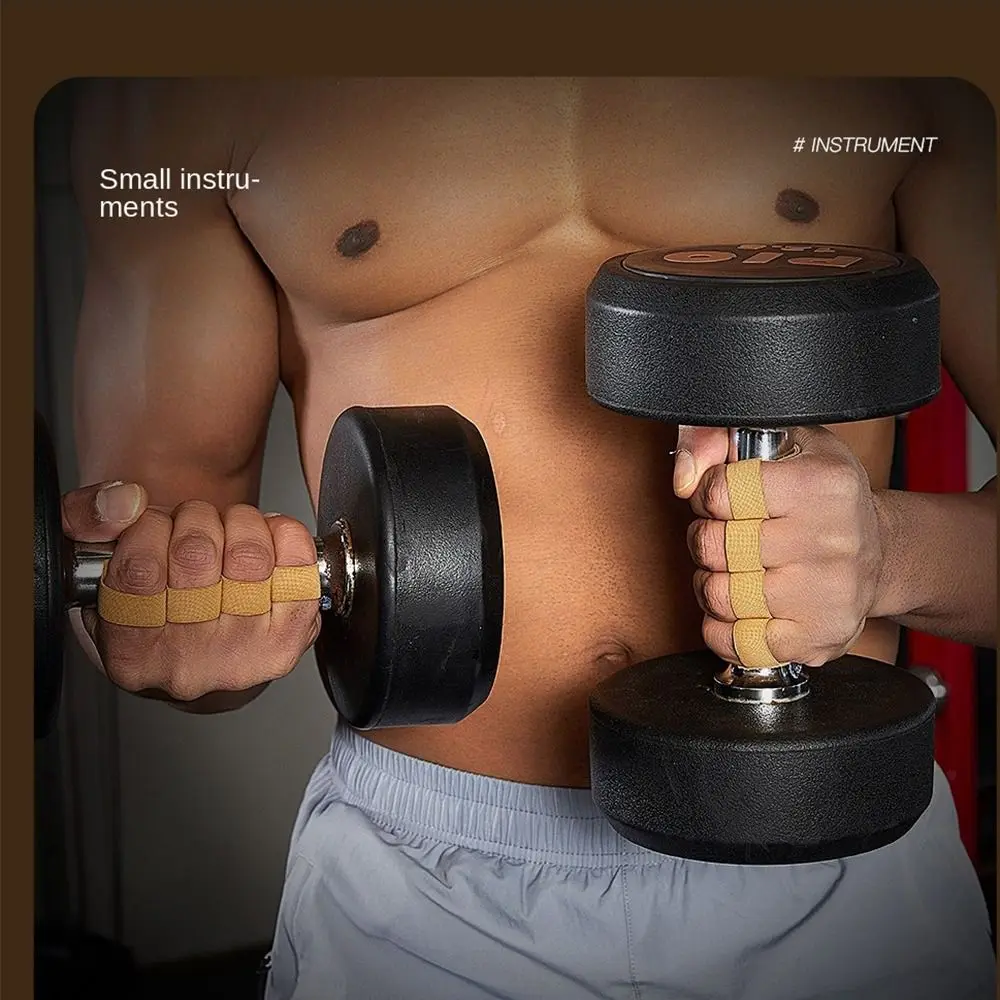 

1Pair Leather Weight Lifting Training Gloves Palm Protection Breathable Gym Gloves Grips Thicken Anti-Skid