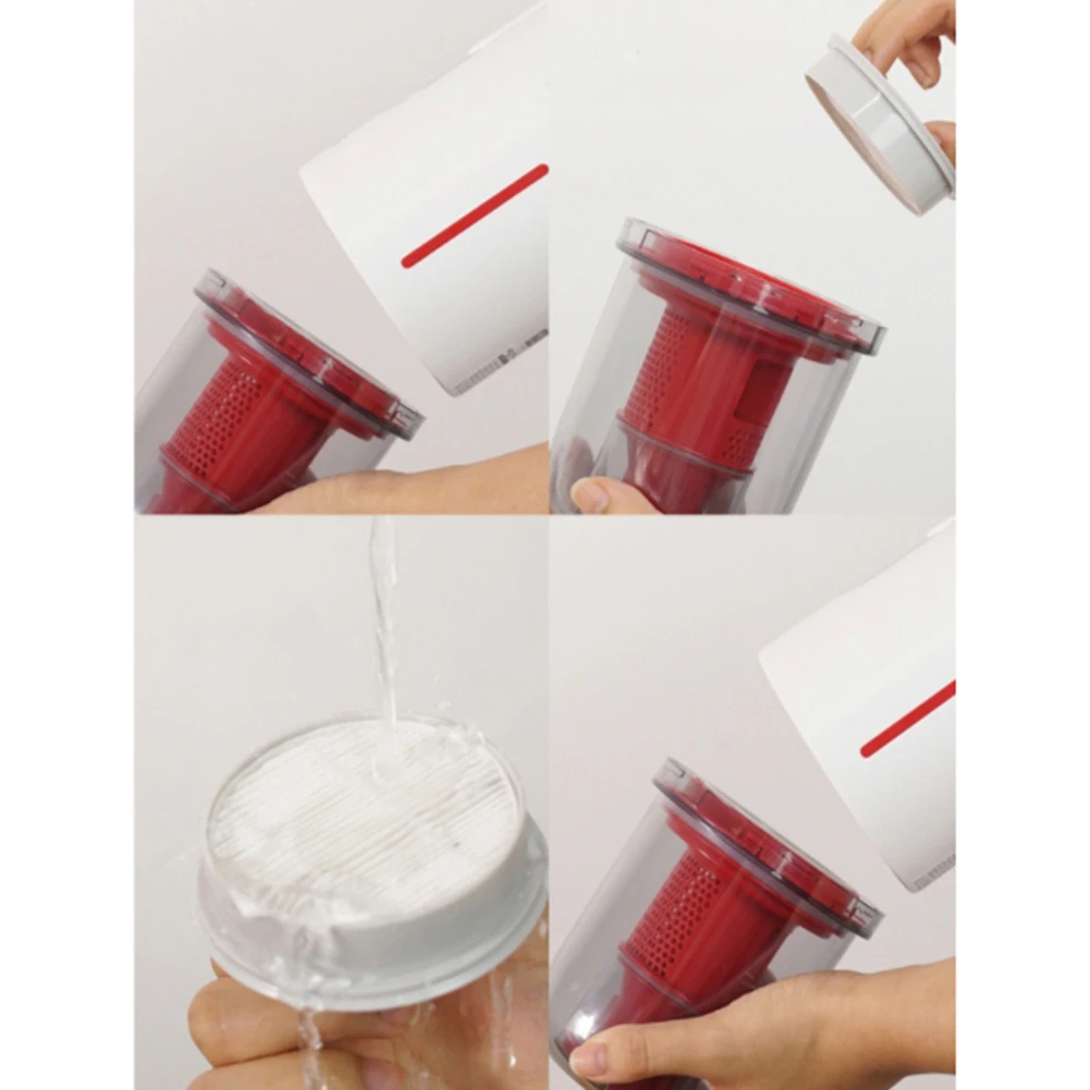 1pc conjunto de filtro para xiaomi/deerma vc20s vc20 casa pet cabelo removível acessórios substituição peças suprimentos
