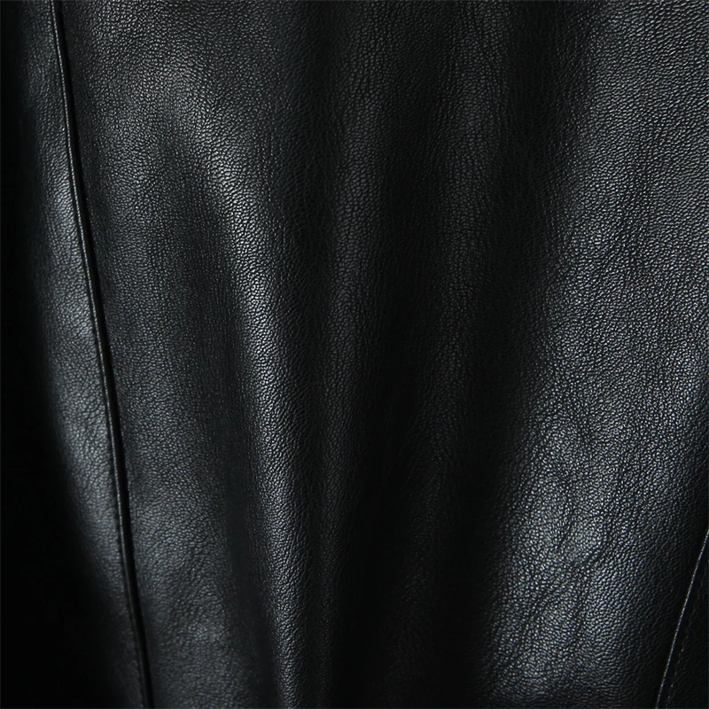 KEYANKETIAN 2025 شتاء جديد إمرأة الفراء الاصطناعي طوق مزين فو سترة جلدية مزدوجة الصدر الدانتيل يصل سليم المحاصيل السترة #6