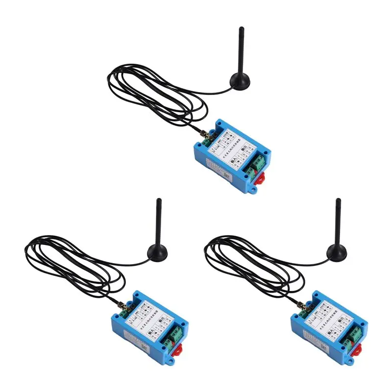 Efficient Switching Modules Wall-Mounted Remote Switching 433M Data Transmission Radio Agriculture Urban Power Generation