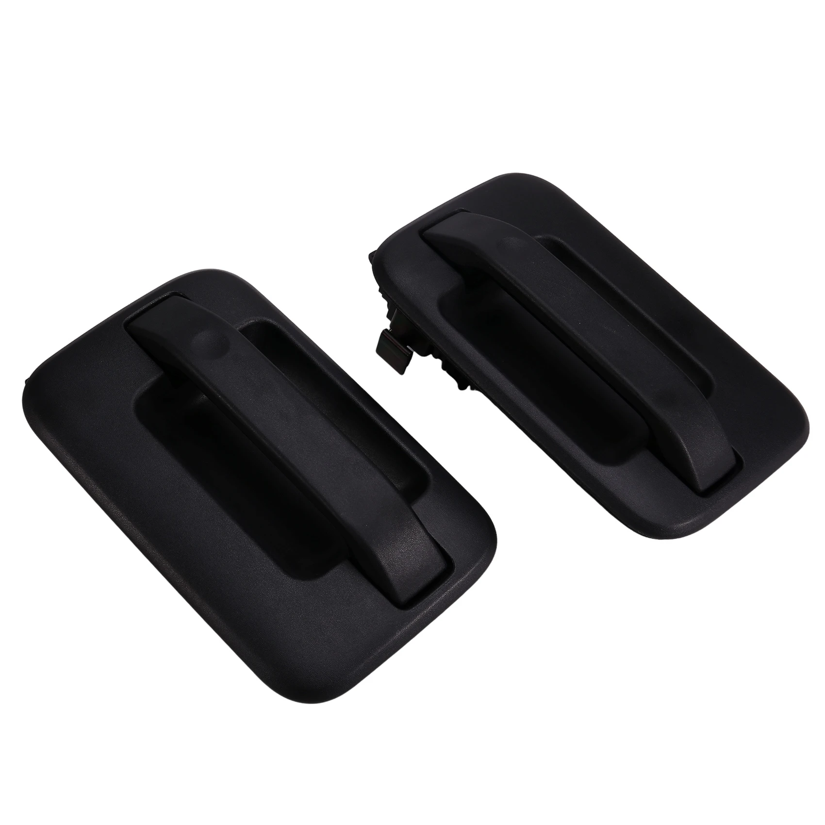 

BB-4Pcs Front & Rear Exterior Door Handle Driver Side W/Keypad Hole For Ford F-150 2004-2014 5L3Z1522405CAA, 9L3Z1522405AA
