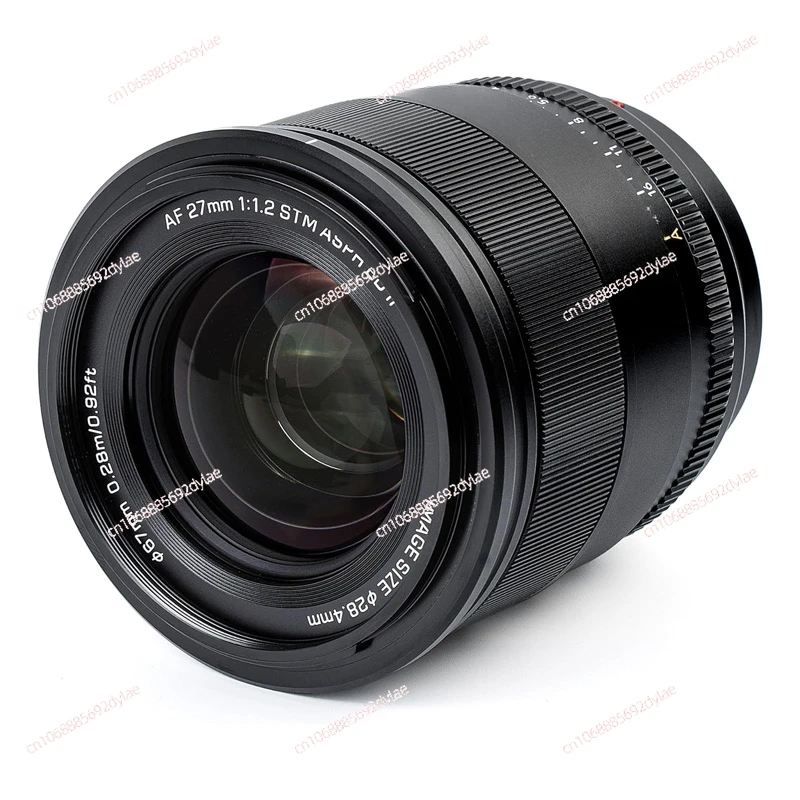 For Viltrox AF 27mm F1.2 Pro XF New Vision F1.2 Ultra Large Aperture APS-C Auto Focus AF Prime Lens for Fujifilm X-mount Cameras