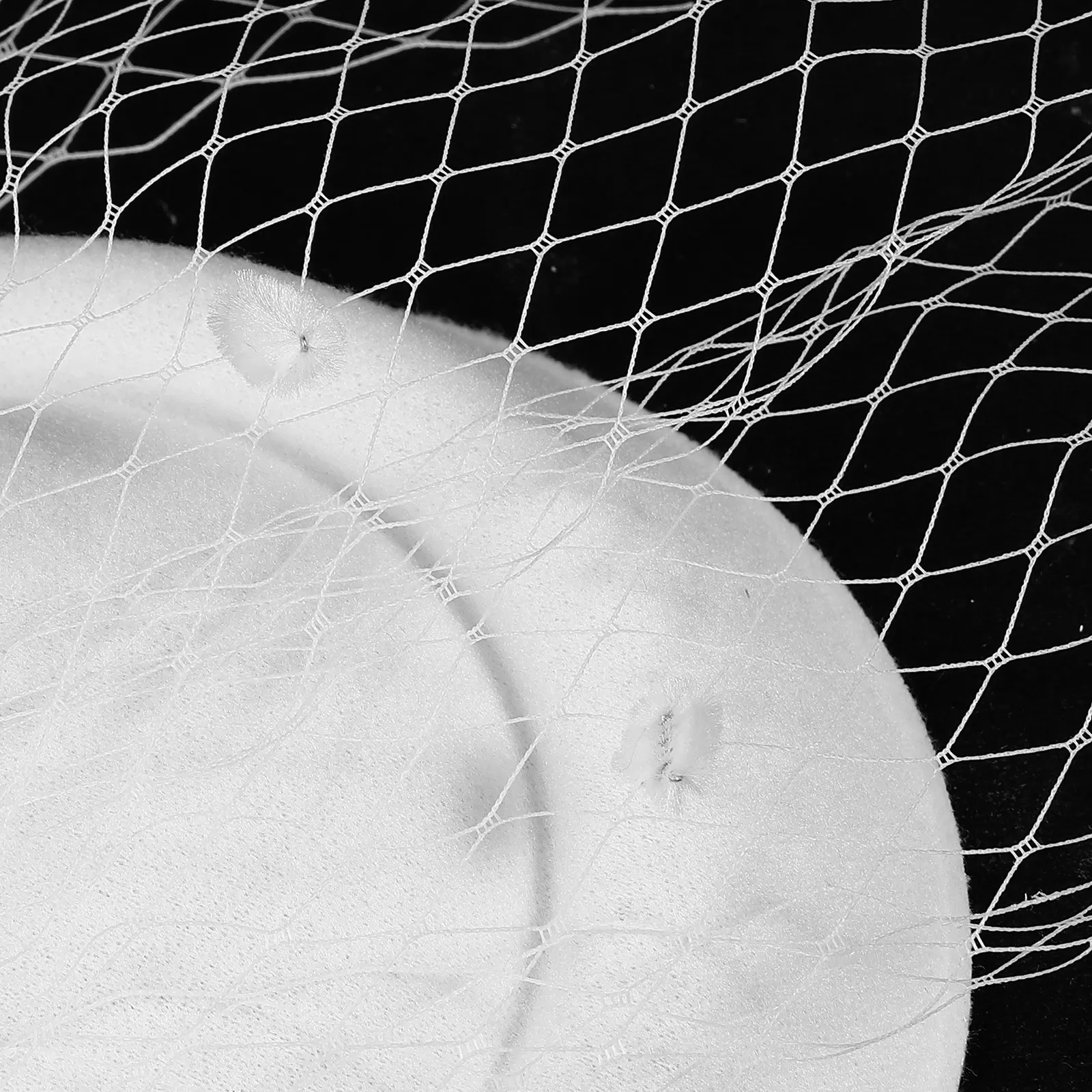 

Свадебный фасцинатор-шляпка для женщин, элегантный головной убор для чаепития с сетчатым кружевом, праздничный головной убор для банкетов и фестивалей