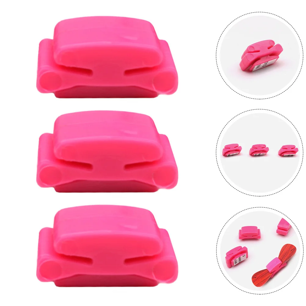 

3Pcs Guitar Pick Holder Self Adhesive Secure Fixing Clamp for Plectrums Rubber Mountable Pick Storage Clip Portable Music