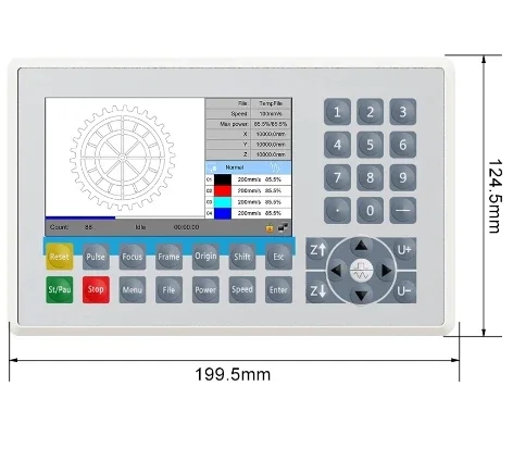 

RDV6445G/S Universal CCD visual cutting and engraving system Small ccd 4 axes 2 heads