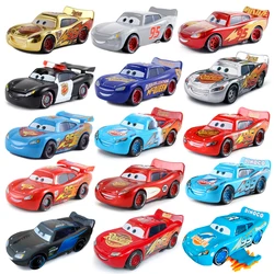 Cars Disney Pixar Cars 2 3 Anime Figure Racing 95 Series Lightning McQueen Cruz Ramirez 1:55 Diecast Alloy Vehicle Kids Gifts