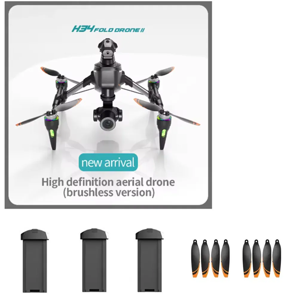 

H34 Drone Accessories 3.7V 1800mAh / H34 Drone Propeller Blade H34 Drone Battery
