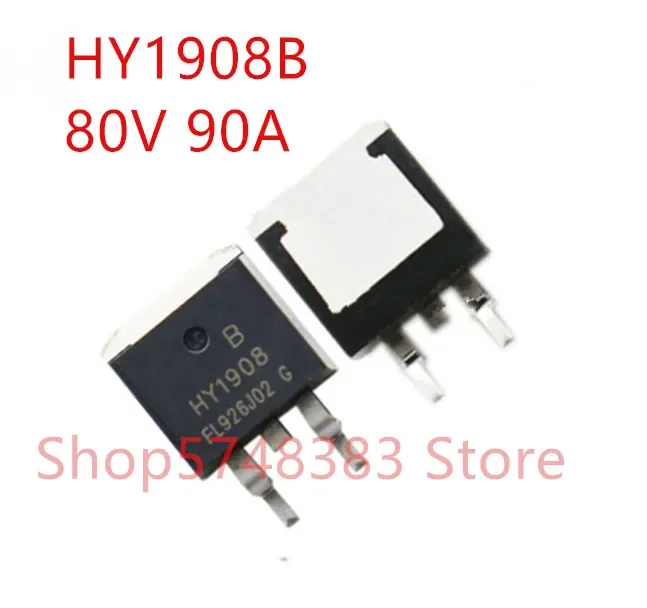 10 шт./лот 100% новый оригинальный HY1908P TO-220 HY1908B TO-263 HY1908D TO-252 HY1908 80 В 90 А MOS трубка