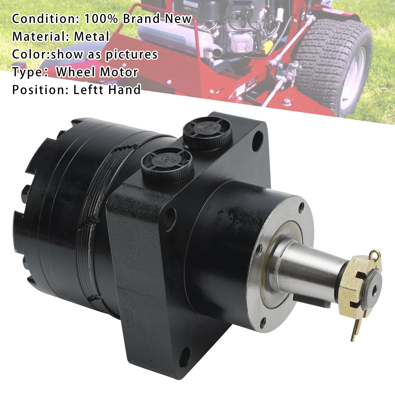 

Artudatech 5102682YP Left Hand Hydraulic Group Wheel Motor For Ferris IS1500 IS2000 IS2500Z