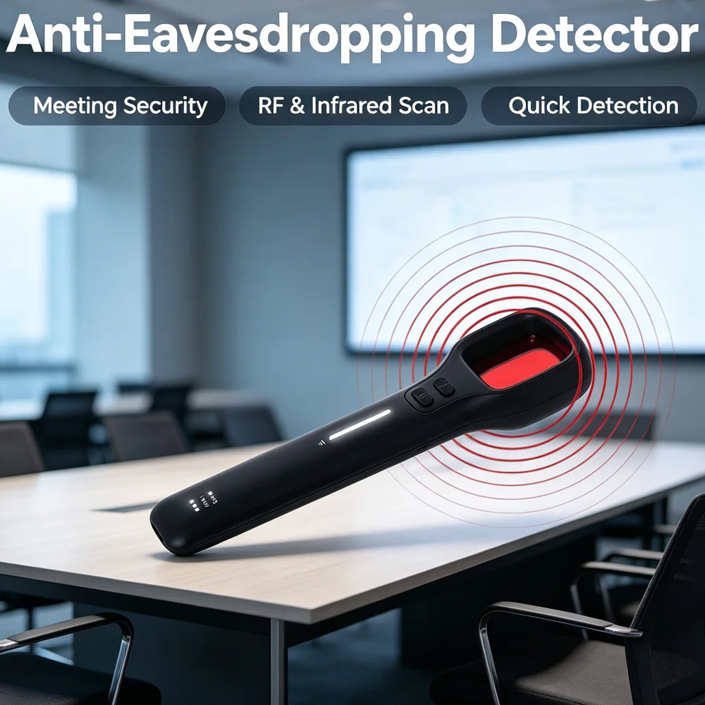 Hidden Camera Detector Wifi Mini Spy Camera GPS Tracker GSM Sound Wiretapping Bug Finder spy gadgets professional Detector