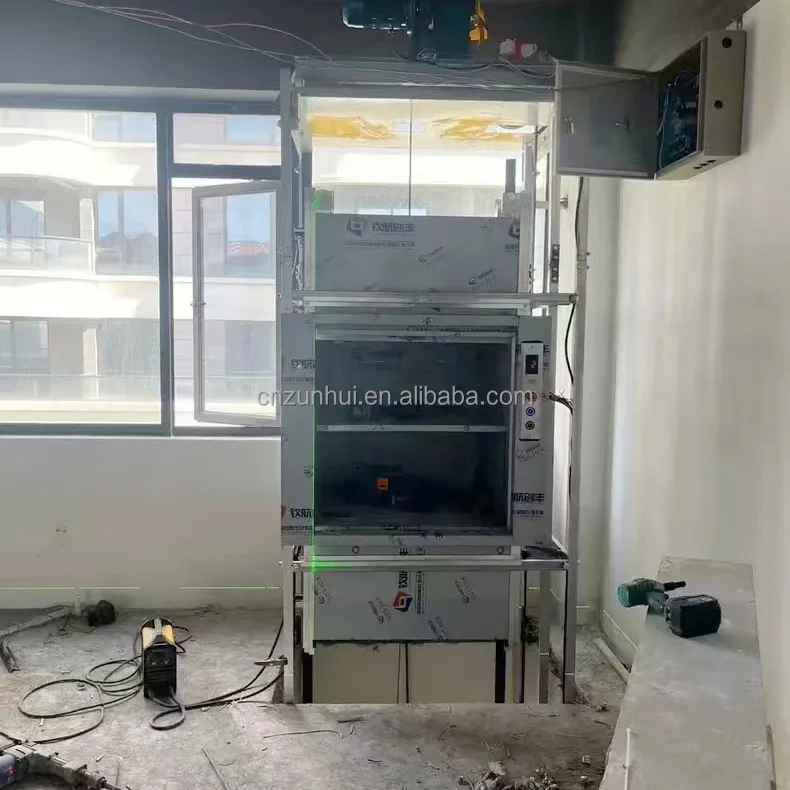 مصنع ZUNHUI مصعد طعام عالي الجودة مصعد طعام لمطعم Dumbwaiter