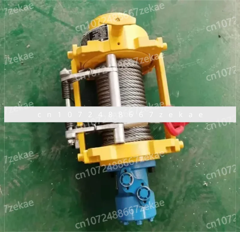 5T 5000kg Marine Hydraulic Anchor Winch Single Drum Steel Material for Boat Lifting And Crane Applications