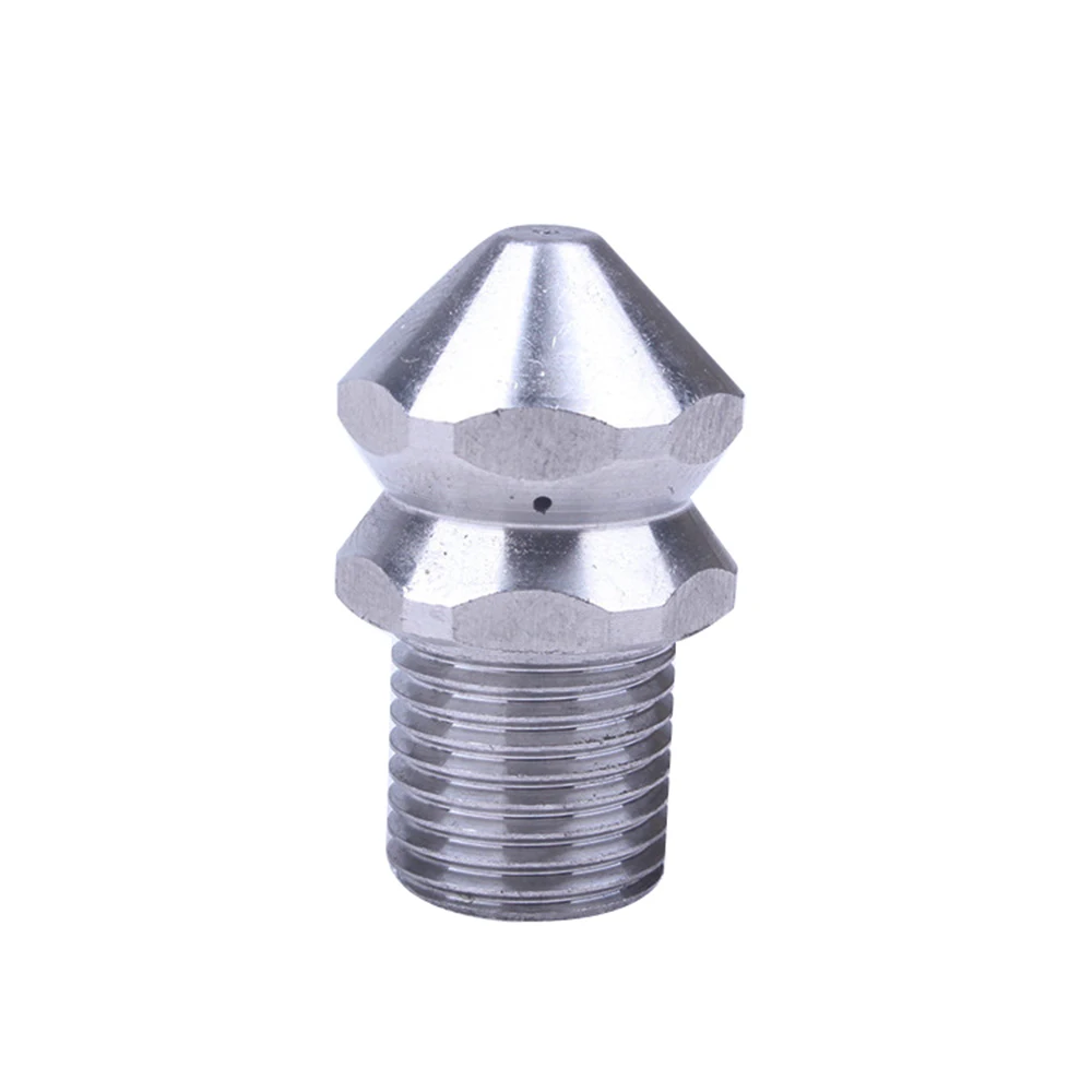 1/4 outer wire stainless steel high-pressure pipeline cleaning nozzle sewer cleaning water mouse nozzle