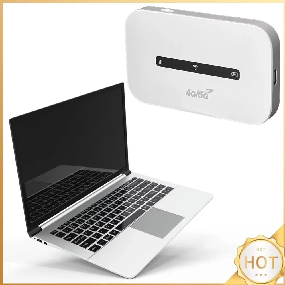 แบบพกพา 3000mAh 4G LTE Hotspot Router Universal ซิมการ์ด 150Mbps Pocket WiFi Router Mini Pocket Mobile Hotspot Travel ออนไลน์