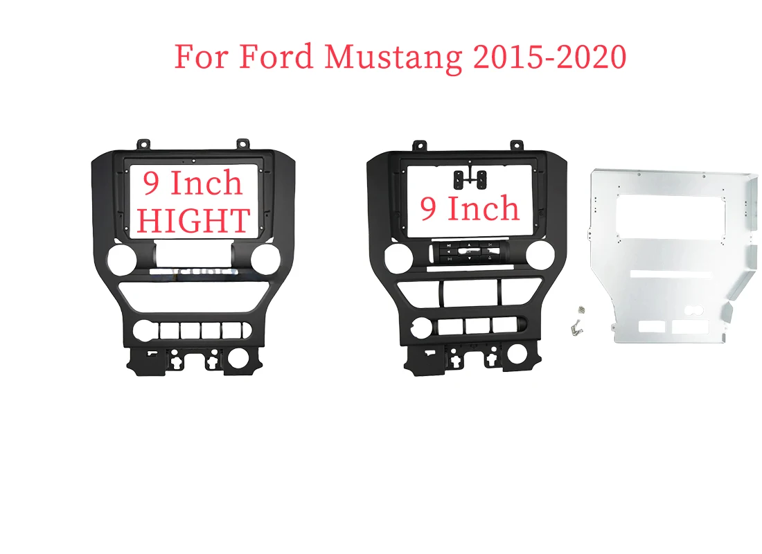 

Автомобильная рамка Fascia Adapter Android радио приборная, комплект для панели Ford Mustang 2015-2020
