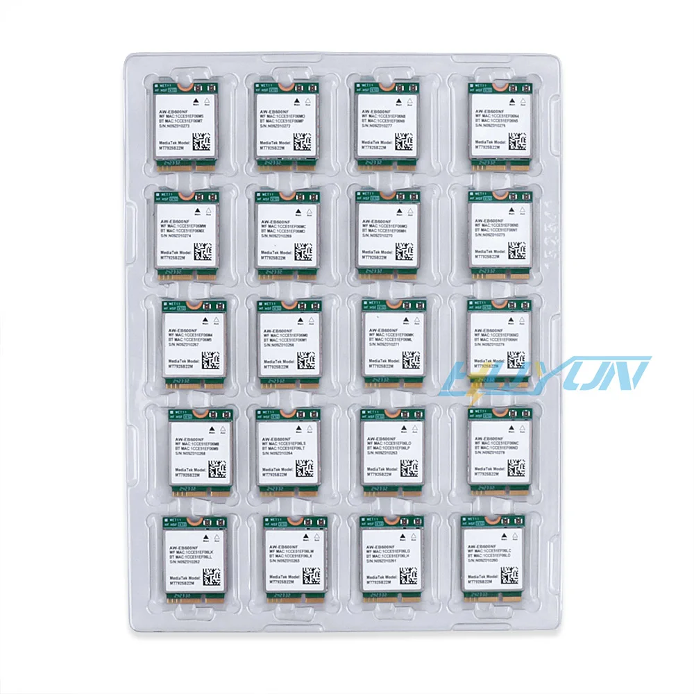 Wi-Fiカードm.2ngff,mtk7925,Bluetooth,内部アンテナ付き