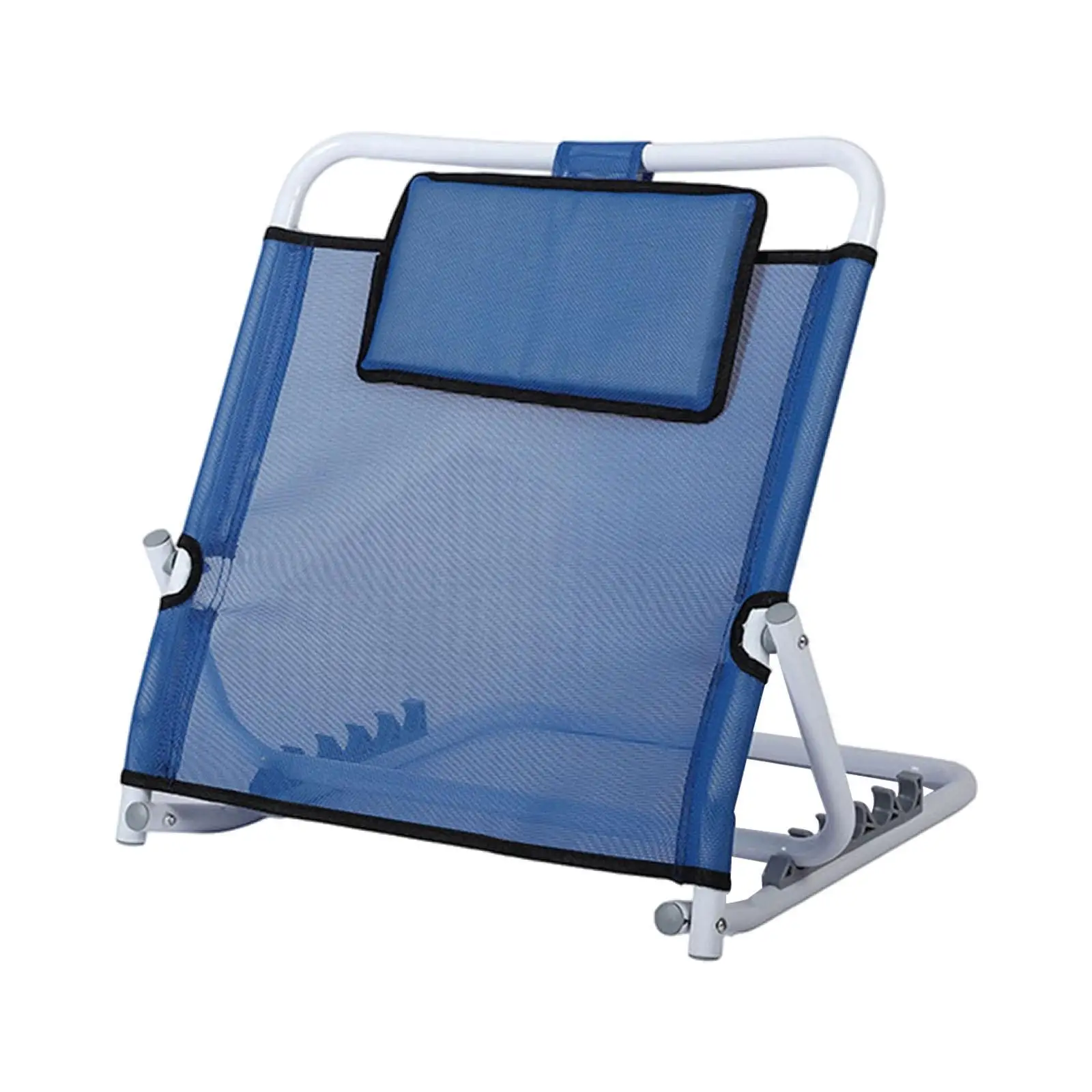 Floor Chair with Backrest with Head Cushion Foldable Lifting Bed Backrest