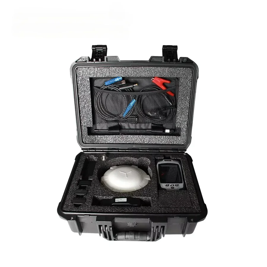 جهاز استقبال GPS Sino GNSS T300 Plus RTK الجديد 2025 مع هوائي مدمج