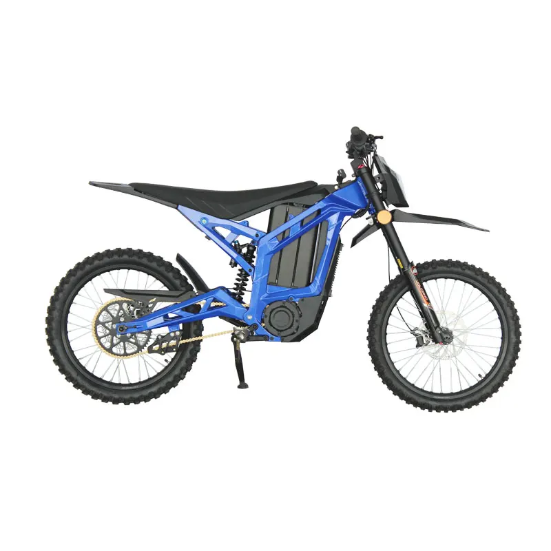 Electric Dirt Bike for Adults, Wide Tire 3000W Electric Motorcycle 48V 72v Battery, Mountain Off-road Electric Bike - view 3