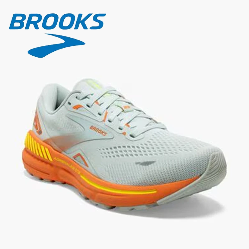 

BROOKS BR23 Light Blue Shock-absorbing and Comfortable Men's Sports Shoes Non-slip Support High Elastic Casual Running Shoes