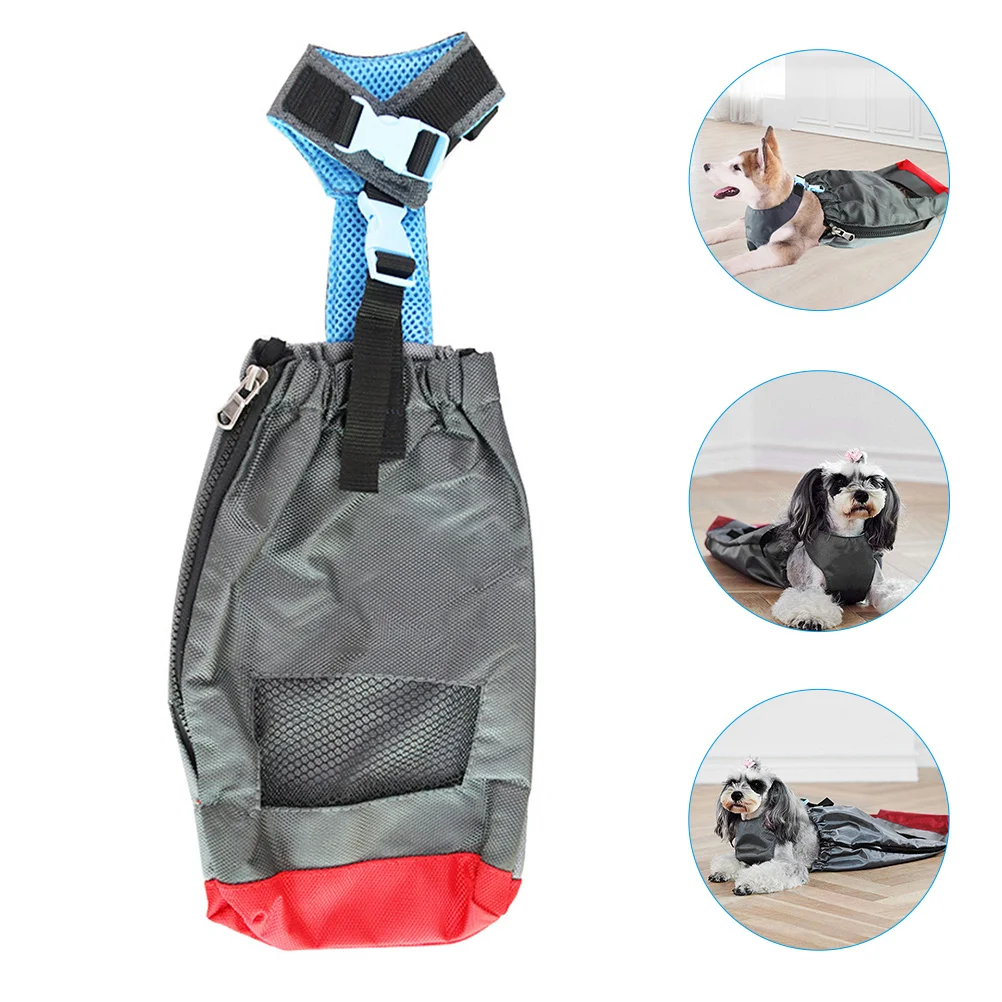 

Portable Dog Bag Paralyzed Pet Drag Bag Disabled Dog Protection Bag Breathable Dog Dragging Bag step in dog harness