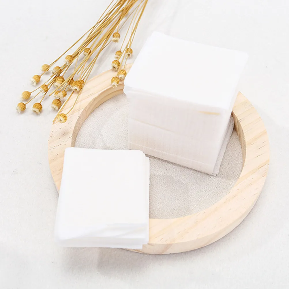 

400Pcs Makeup Cotton Pads Gentle Lint Free Disposable Face Cleaning Pads for Nail Polish Remover Skin Care Portable Hygienic