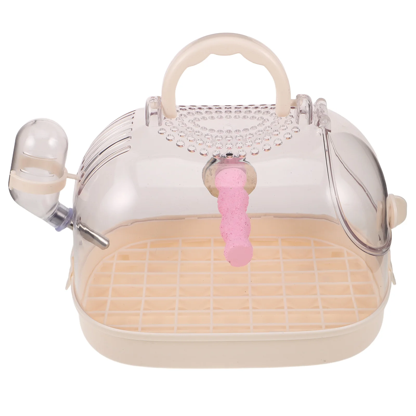 

Handheld Parrot Cage Bird Cages for Parrots Bathing Accessories Feeder Parakeet Small Travel Cockatiel