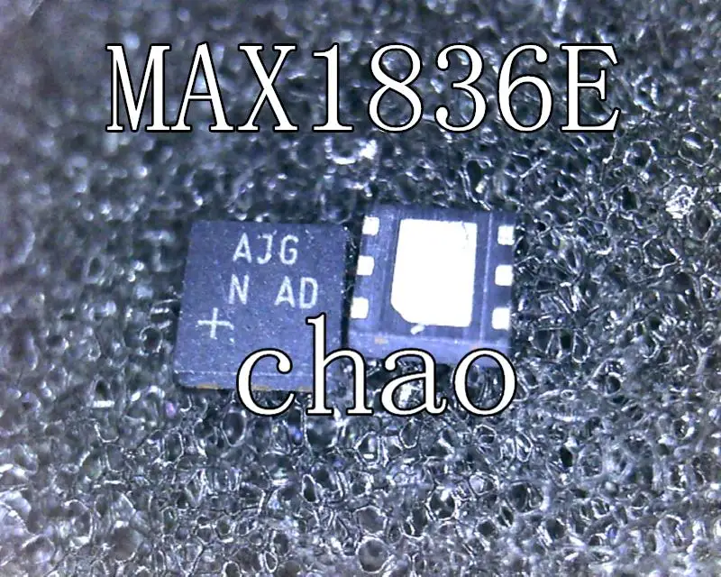 

MAX1836E MAX1836 AJG QFN
