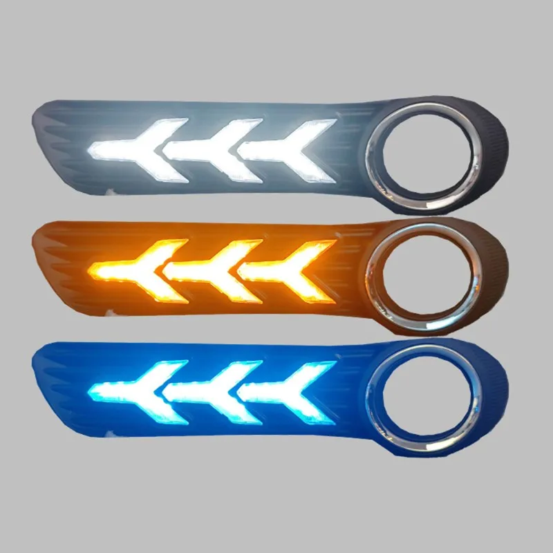 LED Daytime Running Light Accessories For Toyota Avalon 2008-2010 DRL Fog Lamps Turn Signal Lights-N29R