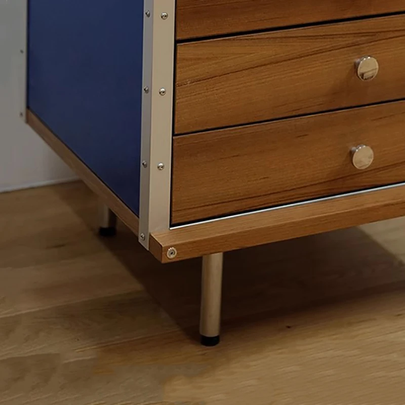 Mid Century Vintage Nightstand Drawer Premium Storage Beauty Nightstand Classic Design Mesa De Cabeceira Bedroom Furniture