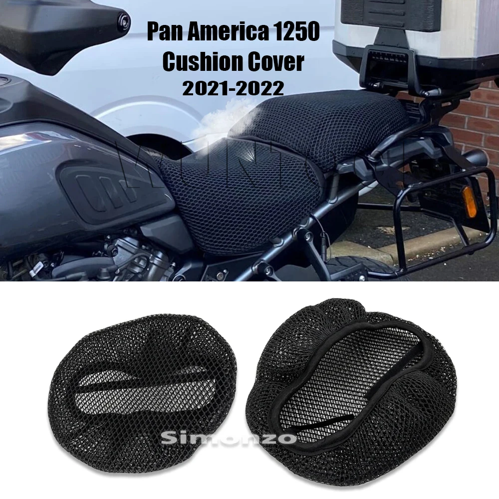 Pan America 1250 Motorcycle Seat Cover Seat Protect Cushion 3D Honeycomb Mesh Seat Cushion For PAN AMERICA 1250 PA1250 2021-2022