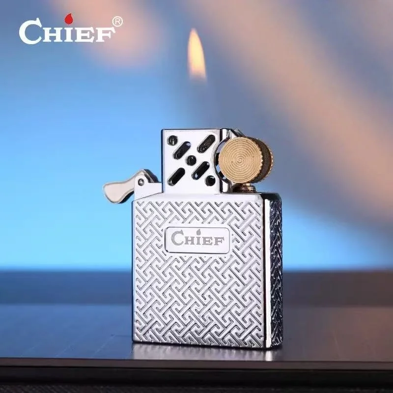 CHIEF Genuine Marbles Shield Armor Liner New Upgraded Second-generation Metal Seal Windproof Lighter Core Accessories Universal