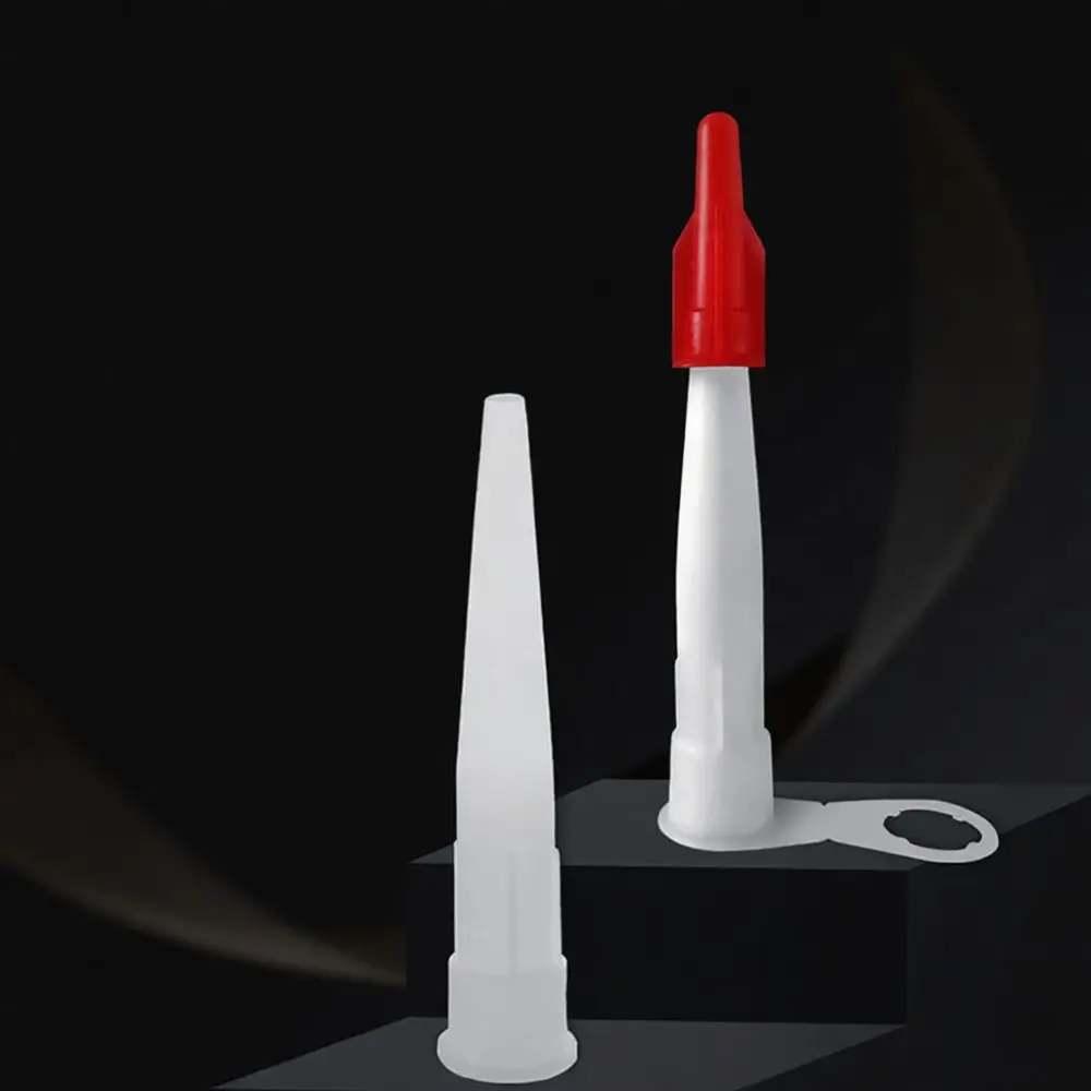 Premium Silicone Sealant Nozzle Glue Tip Applicator Extension Finishing Accessory For Home Renovation Construction