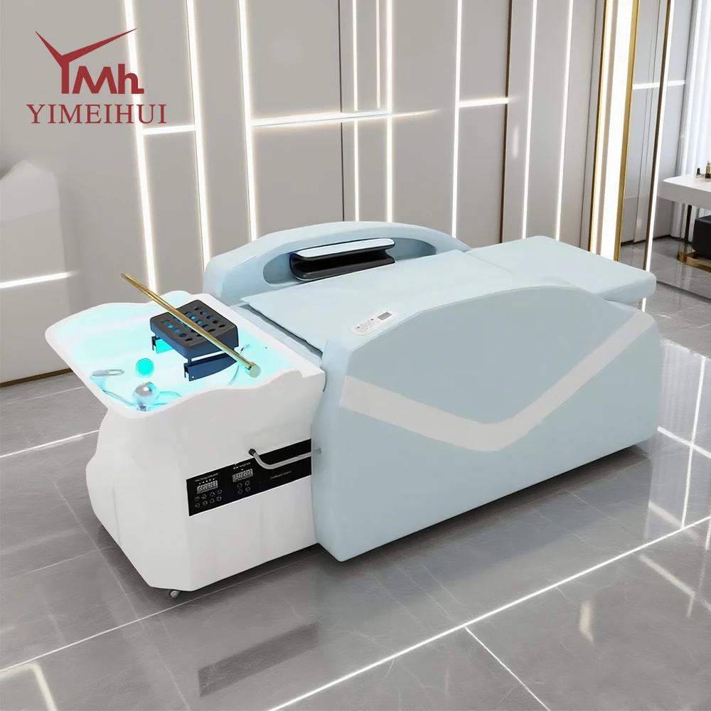 

Modern massage table spa shampoo bed multi-functional luxury electric adjustable beds for salon