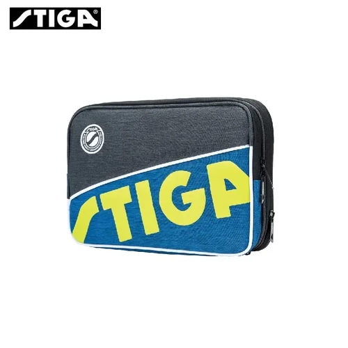 Imagen 2 del producto 1 funda para raqueta de tenis de mesa STIGA, funda para raqueta cuadrada de doble capa STIGA, bolsa en forma de calabaza para raqueta de tenis de mesa