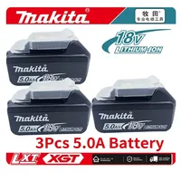 100% Original Makita  6.0Ah/5.0Ah for Makita 18V Battery BL1830B BL1850B BL1850 BL1840 BL1860 BL1815 Replacement Lithium Battery