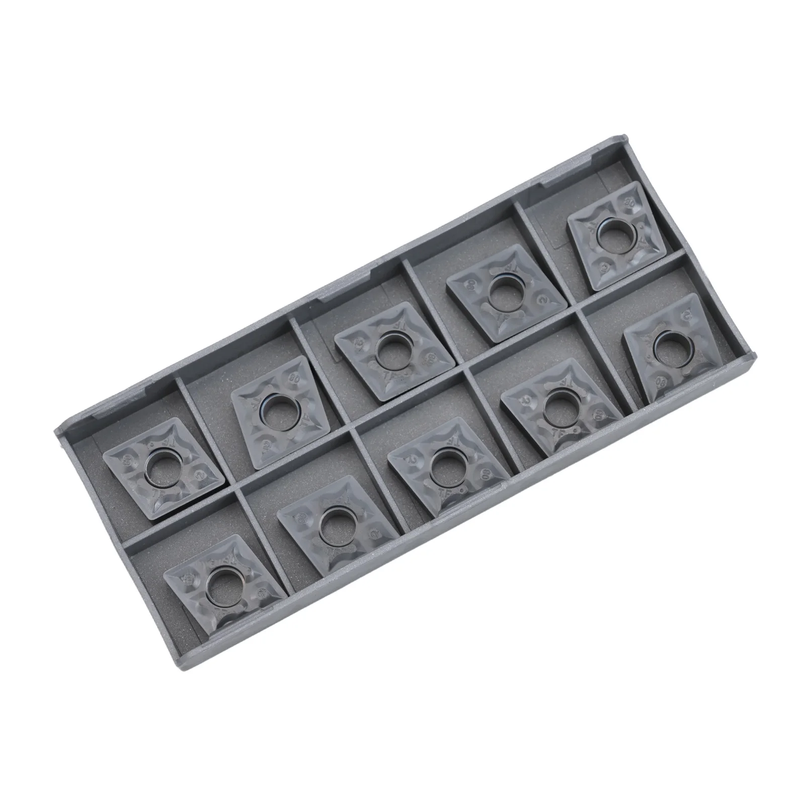 10pcs Carbide Lathe Turning Inserts CNMG 432-TF and CNMG 120408-TF IC907 Grade for Consistent Finish and Finish Machining