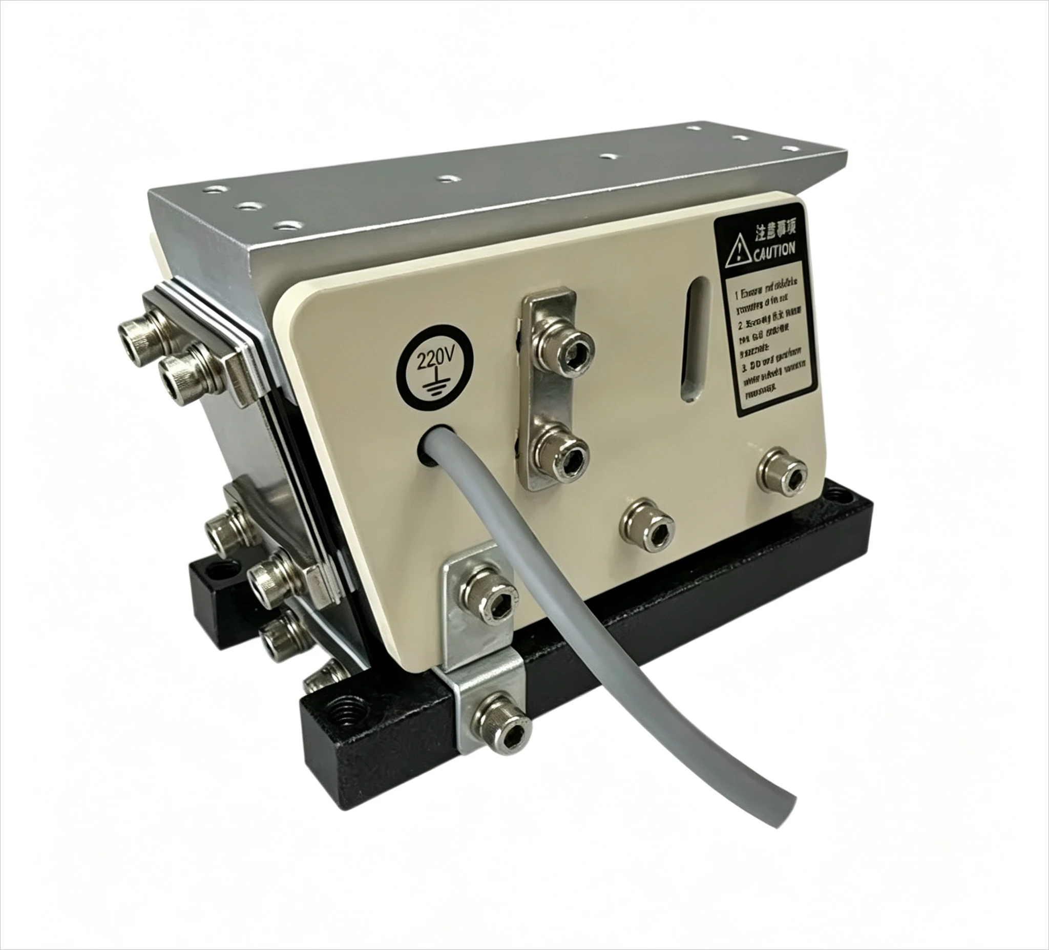 GS-190 Electromagnetic Linear Vibrating Feeder 220V 88W, Straight Vibratory Feeding Machine Max Load 4KG view 2