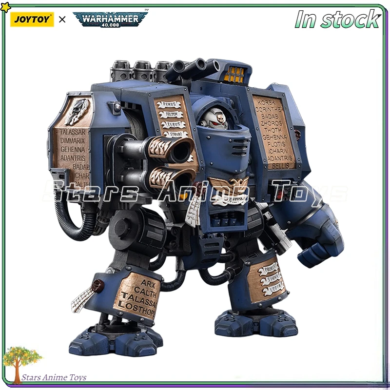 

JOYTOY Warhammer 40000, космическая морская пехота, ультрамарин, вентируемая дредноут, 1/18, экшн-фикель, оригинал