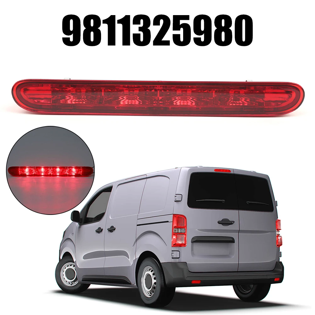 Car Rear 3rd High Mount Additional Brake Light Lamp For Toyota ProAce For OPEL For JUMPY 2016-2024 High Level Third Brake Light