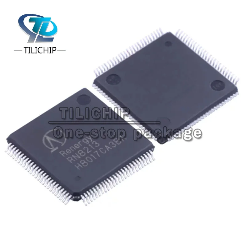 1PCS Brand new RN8213 SMD LQFP-100 B/C/D version low-power single-phase electricity metering SOC chip, original IC