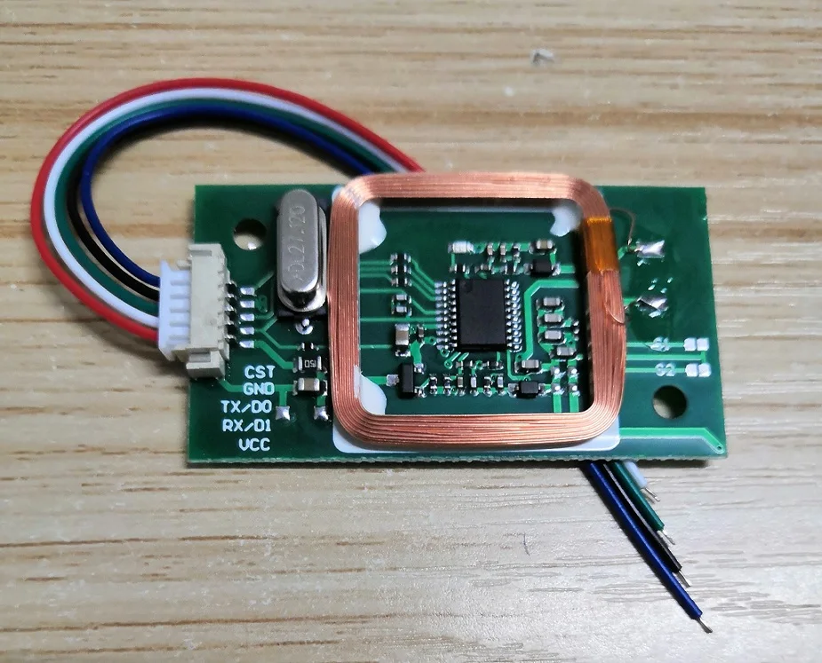 ICID Dual-frequency Card Reader Module 3.3V-5V Wigan 2634\ UART, USB Supports Fingerprint Access Control of Face Machine