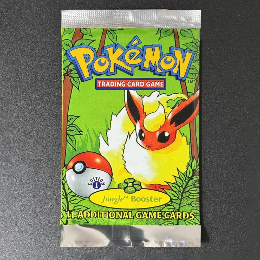 1e editie Team Rocket/Neo Destiny/Base/Fossil/Jungle Booster packs Pokemon 17 soorten 1 pakket 11 kaarten Spelkaarten Verzamelen van geschenken