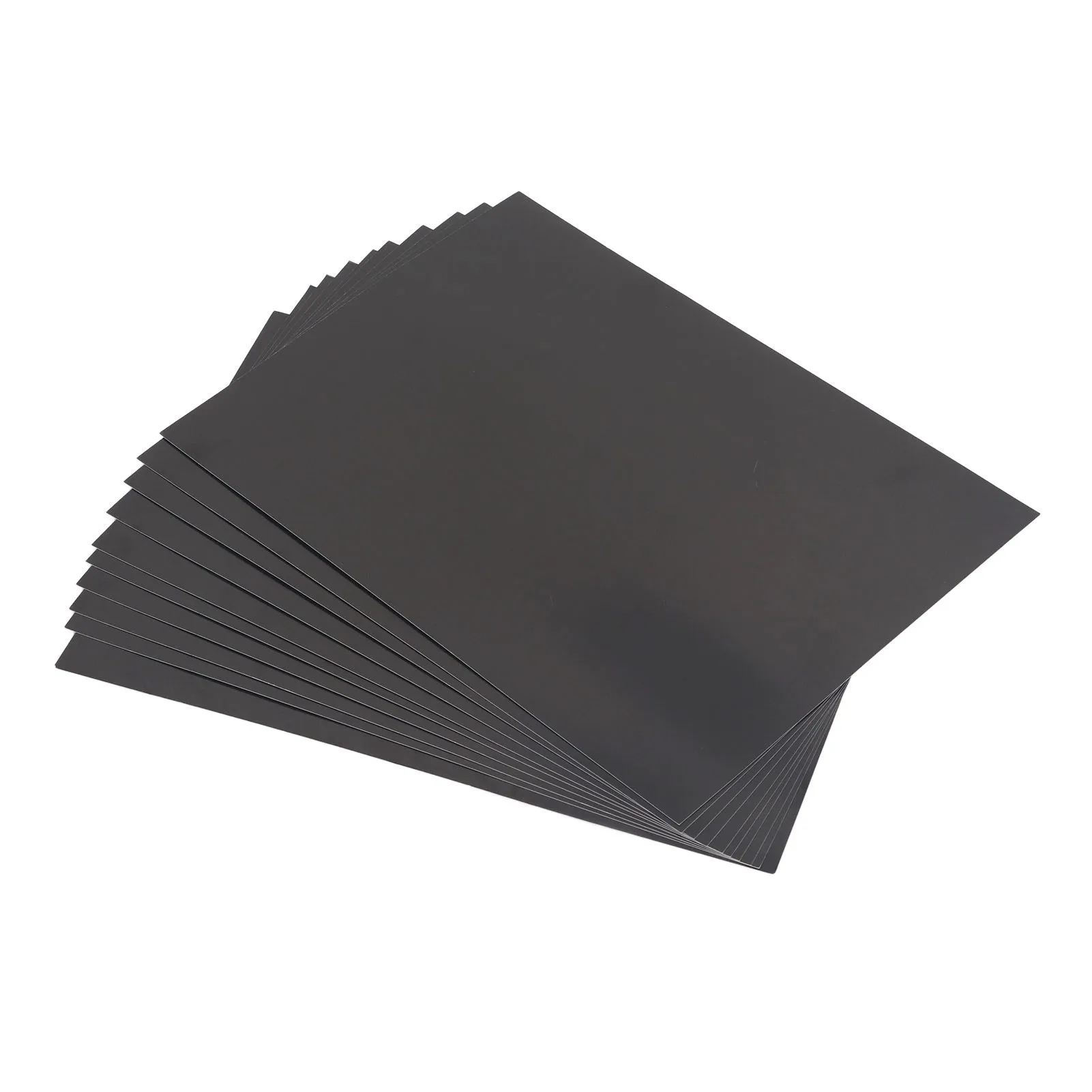 10 Sheets Laser Testing Paper 210x285mm Black Double Sided Laser Marking Engraving Machine Test Focus Paper