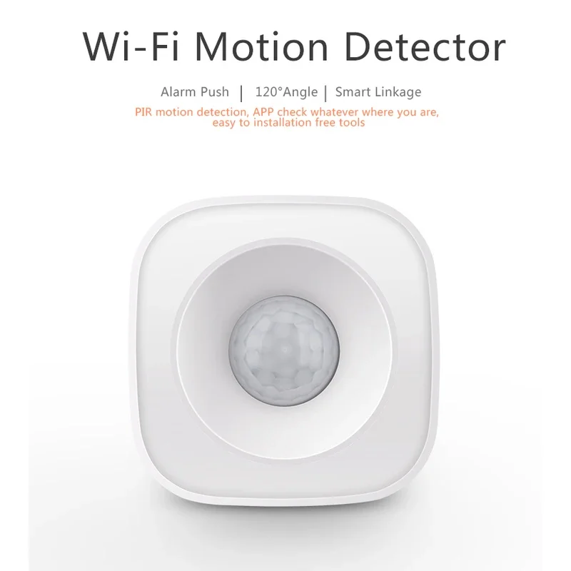 ALARMEST Tuya Motion PIR Sensor Detector WIFI Movement Sensor Smart Life APP Wireless Home Security system