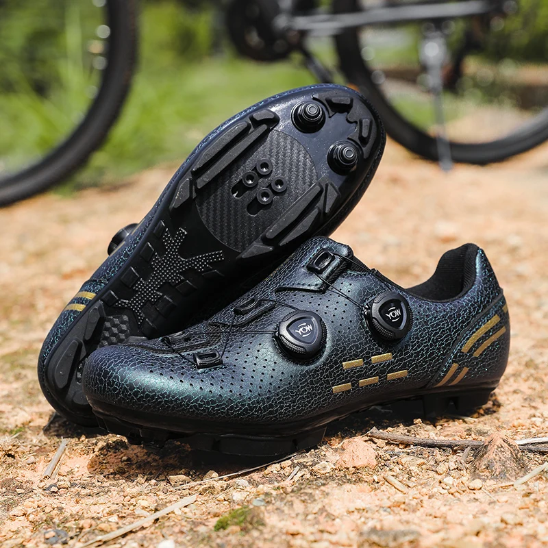 Cycling Shoes Road Bike Men Racing Contest Self-Locking Speed Bicycle Sneakers Women Spd Cleats Cycling Footwear